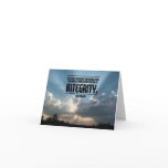 Integrity Inspirational Greeting Note Card