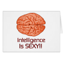 Intelligence is Sexy Card