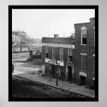 Intelligencer Office in Atlanta, GA 1864 posters