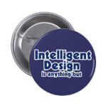 Intelligent Design Pinback Button