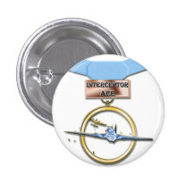 Interceptor Ace medal button