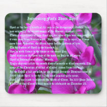 Interesting facts about April Mousepads