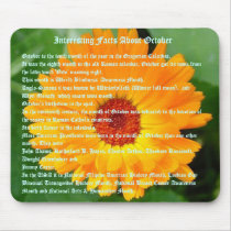 Interesting Facts About October Mouse Mats