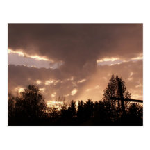 Interesting Sky Post Card