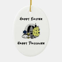 Interfaith Easter and Passover Ornaments