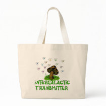 Intergalactic Transmitter Tote Bag
