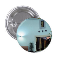Interior architectural view pinback button