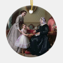 Interior at 'The Chestnuts' Wimbledon, Grandmother Christmas Ornament