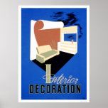 Interior Decoration 1940 WPA posters
