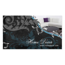 Interior Decorator Business Card - Sophisticated