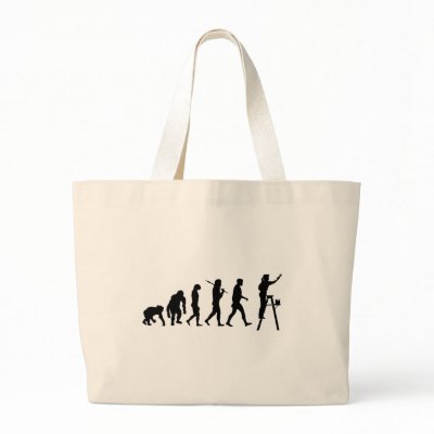 Interior decorator painter DIY hobbyist Bags by Funkart