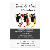 Interior House Painter on Painter And Decorator Flyer Templates  Painter And Decorator