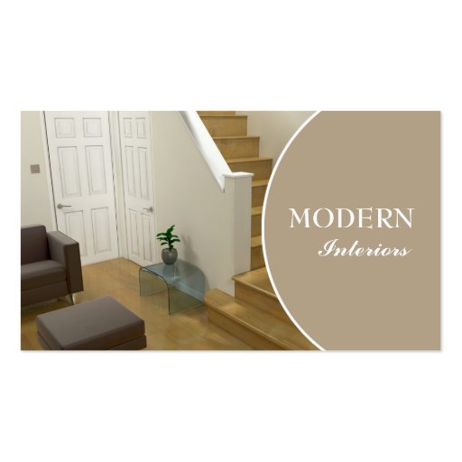 Interior Design Business Card
