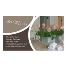 Interior Design Staging Modern Business Card 7