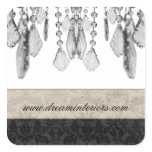 Interior Design Sticker Chandelier Sq