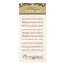 Interior Designer Rack Card