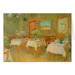 Interior of a Restaurant by Vincent van Gogh cards