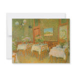 Interior of a Restaurant by Vincent van Gogh invitations