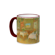 Interior of a Restaurant by Vincent van Gogh Mugs