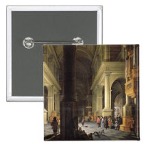 Interior of a Temple, 1652 Buttons
