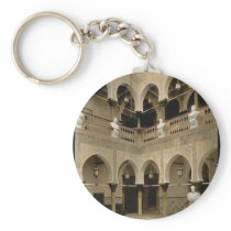 Interior of governor's palace, Algiers, Algeria vi Keychain
