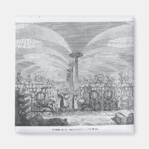 Interior of Marshall's Flax-Mill Magnet