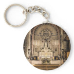 Interior of Notre Dame d'Afrique, Algiers, Algeria keychains