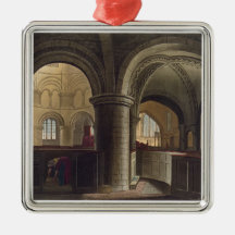 Interior of the Church of the Holy Sepulchre, Camb Christmas Ornament