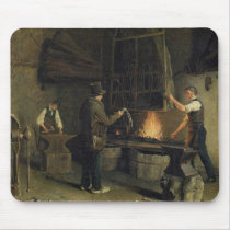 Interior of the Forge, 1837 Mouse Pad