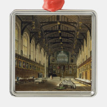 Interior of the Hall of Christ Church, illustratio Ornament