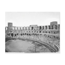 Interior view of the amphitheatre postcards