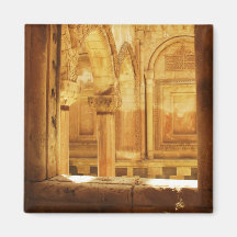Interior view of the palace İshak Paşa Sarayı Magnet