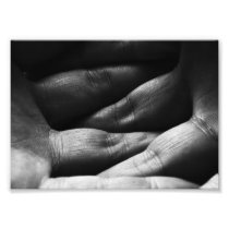Interlocked Fingers Photo Print