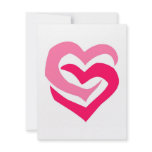 Interlocking Hearts invitations