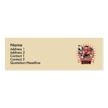 intern_profile card business card templates