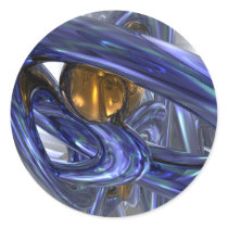 Internal Bliss Abstract Sticker