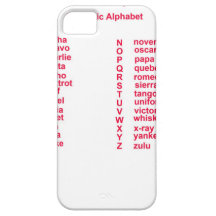 International Alphabet iPhone 5 Cases