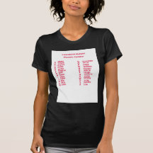 International Alphabet T-shirt