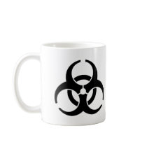 International Biohazard Warning Symbol Coffee Mug