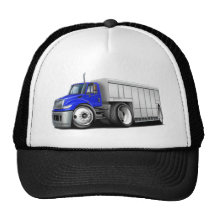 International Blue-White Delivery Truck Hat