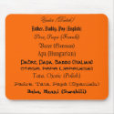 International Fathers - mousepad