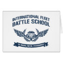 International Fleet Battle School Ender cards