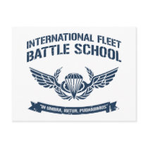 International Fleet Battle School Ender Postcards