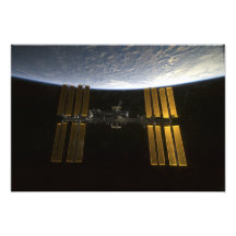 International Space Station 20 Photographic Print