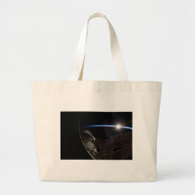 International Space Station -- Seen from Atlantis Bags