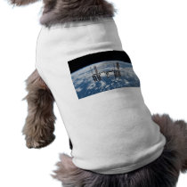 International Space Station -- Seen from Atlantis Doggie T-shirt