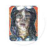 International Woman of Mystery stickers