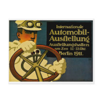 Internationale Automobil-Ausftellung 1911 Postcard