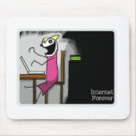 Internet Forever Mouse Pad