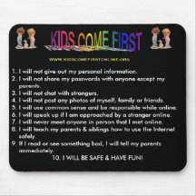 Internet Safety Mouse Pad